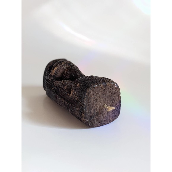 Vintage Tiki Candle, Easter Island Stone Head, Moai Statue Candle, 60's 70's - Picture 8 of 10